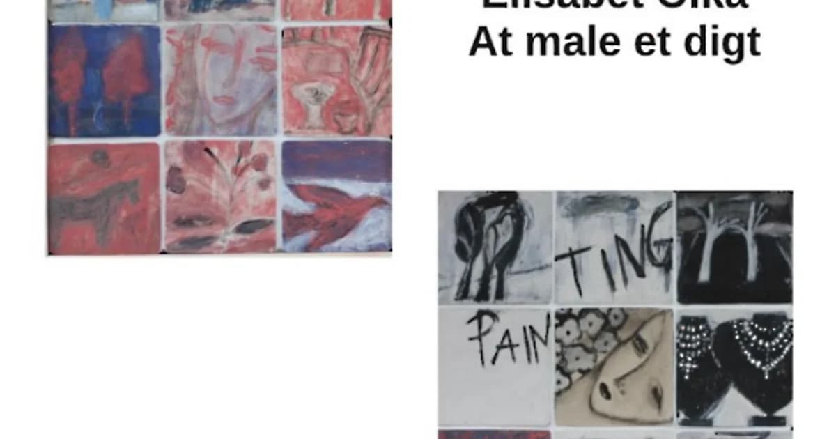 Fernisering: At male et digt – Elisabet Olka