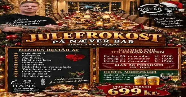 Julefrokost på Næver Bar
