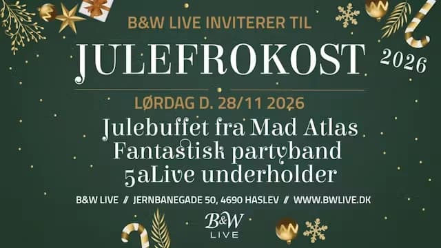 Julefrokost 28.11.2026