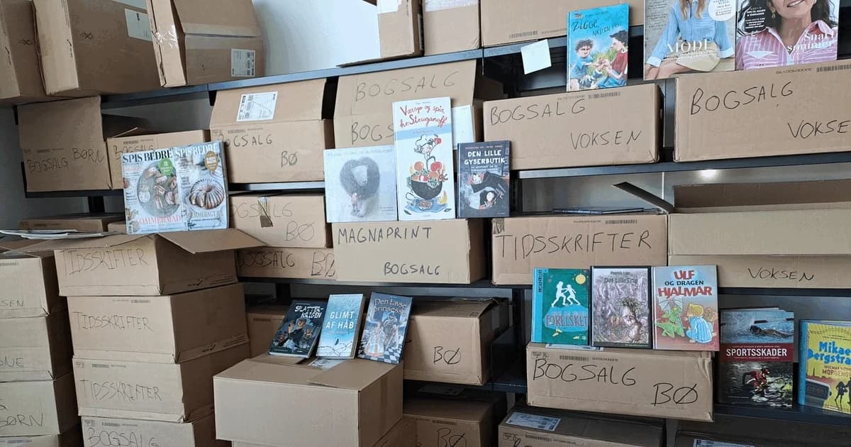 Næstved Bibliotekernes store materialesalg 2026